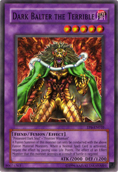 Dark Balter the Terrible [TP6-EN010] Common | Dragon's Lair Comics and Fantasy Houston TX