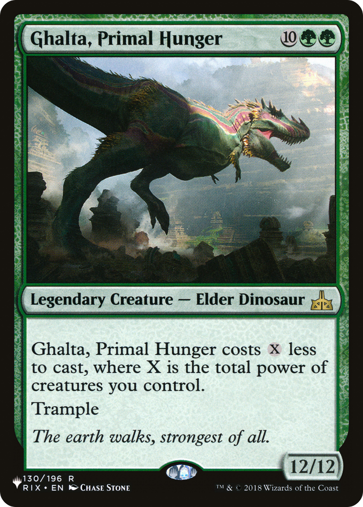 Ghalta, Primal Hunger [The List] | Dragon's Lair Comics and Fantasy Houston TX