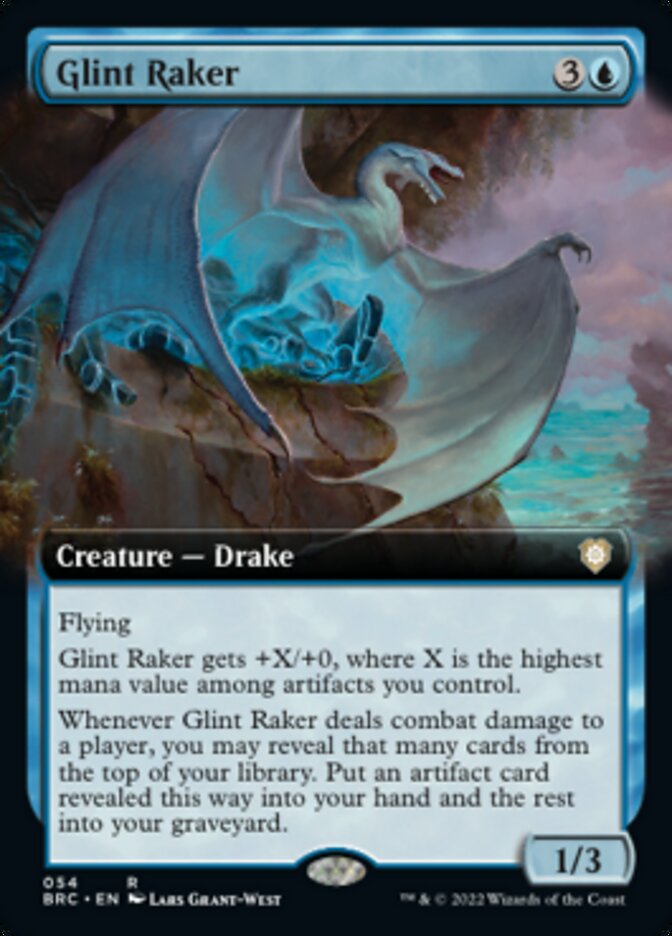Glint Raker (Extended Art) [The Brothers' War Commander] | Dragon's Lair Comics and Fantasy Houston TX