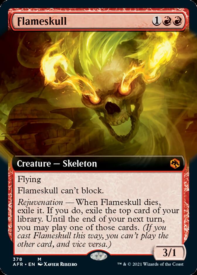 Flameskull (Extended Art) [Dungeons & Dragons: Adventures in the Forgotten Realms] | Dragon's Lair Comics and Fantasy Houston TX