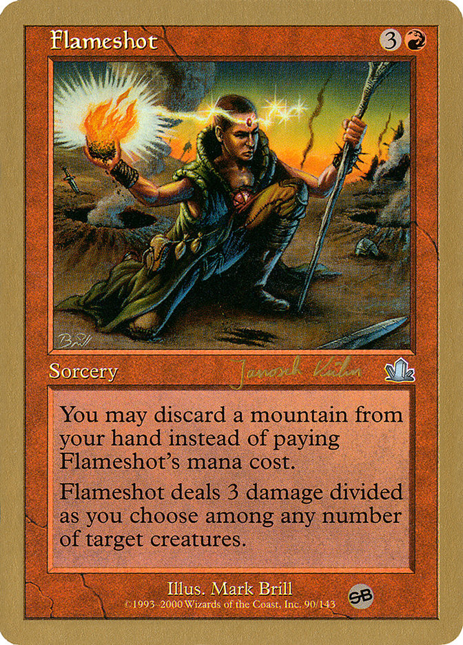 Flameshot (Janosch Kuhn) (SB) [World Championship Decks 2000] | Dragon's Lair Comics and Fantasy Houston TX
