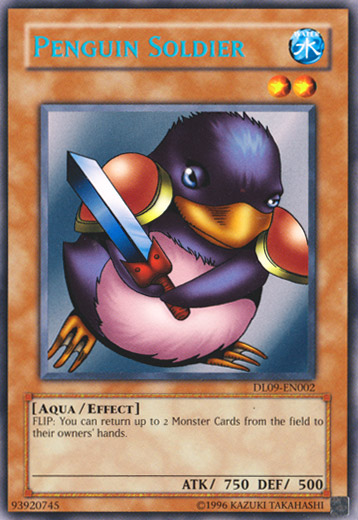Penguin Soldier (Blue) [DL09-EN002] Rare | Dragon's Lair Comics and Fantasy Houston TX