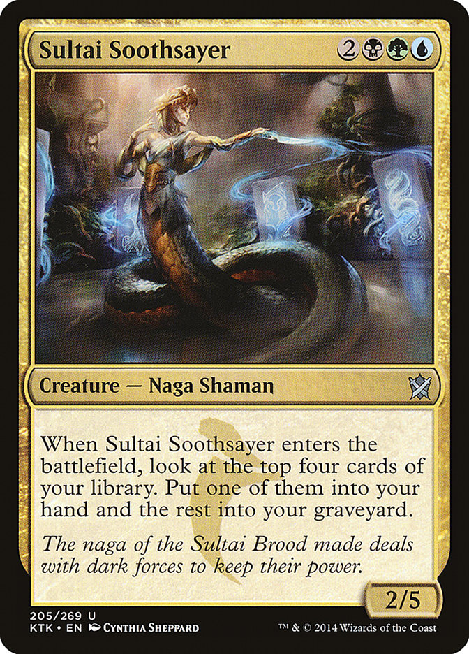 Sultai Soothsayer [Khans of Tarkir] | Dragon's Lair Comics and Fantasy Houston TX