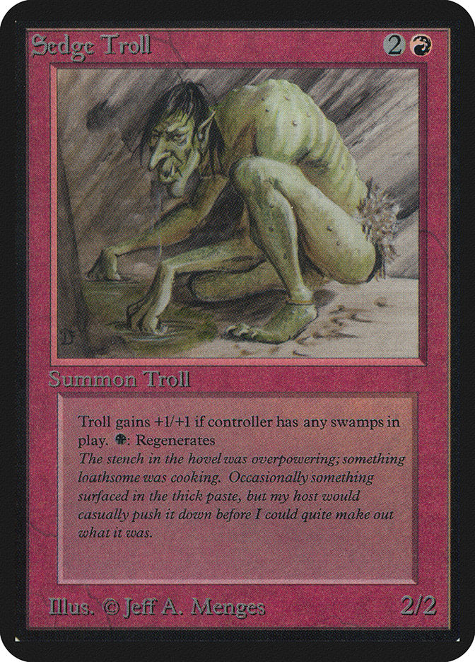Sedge Troll [Alpha Edition] | Dragon's Lair Comics and Fantasy Houston TX