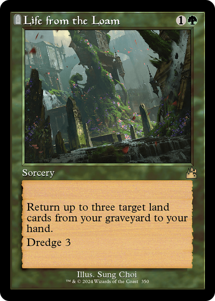 Life from the Loam (Retro Frame) [Ravnica Remastered] | Dragon's Lair Comics and Fantasy Houston TX