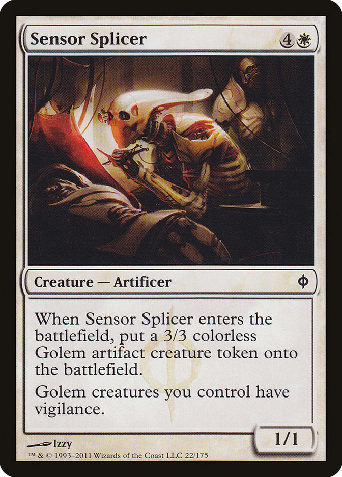 Sensor Splicer [New Phyrexia] | Dragon's Lair Comics and Fantasy Houston TX