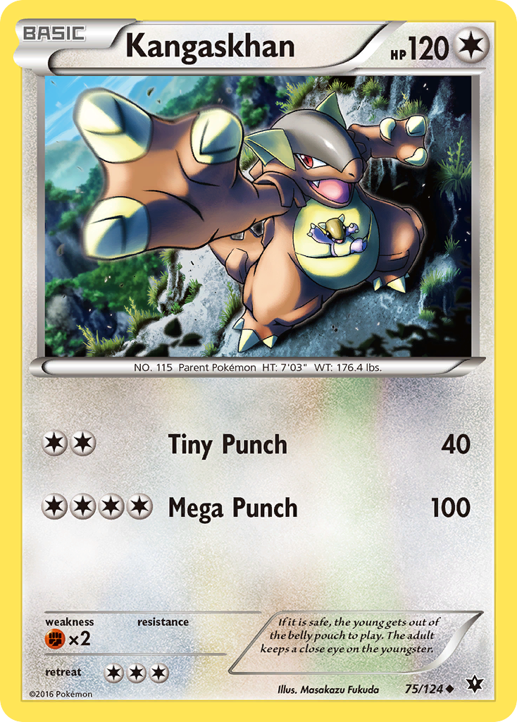 Kangaskhan (75/124) [XY: Fates Collide] | Dragon's Lair Comics and Fantasy Houston TX