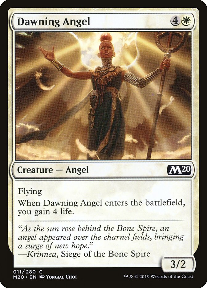 Dawning Angel [Core Set 2020] | Dragon's Lair Comics and Fantasy Houston TX
