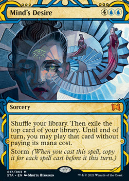 Mind's Desire (Foil Etched) [Strixhaven: School of Mages Mystical Archive] | Dragon's Lair Comics and Fantasy Houston TX