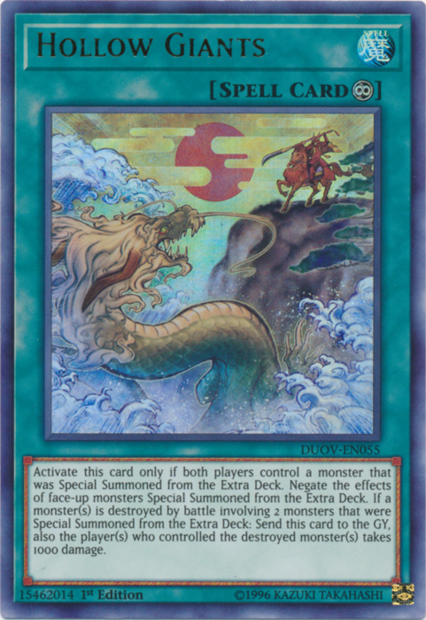 Hollow Giants [DUOV-EN055] Ultra Rare | Dragon's Lair Comics and Fantasy Houston TX