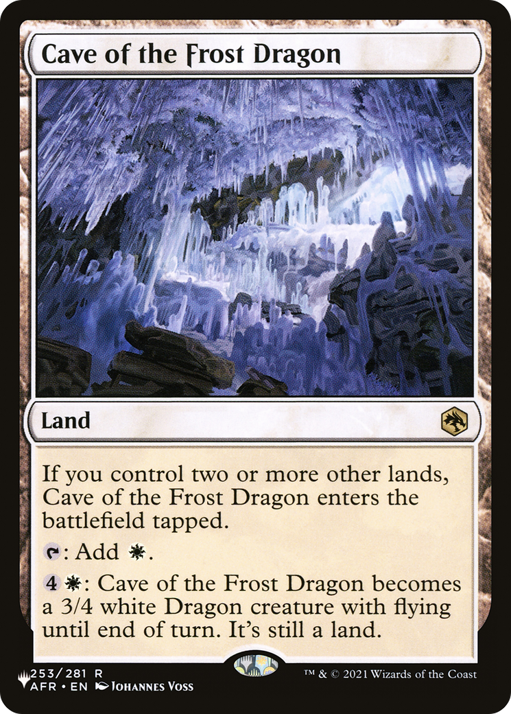 Cave of the Frost Dragon [The List] | Dragon's Lair Comics and Fantasy Houston TX