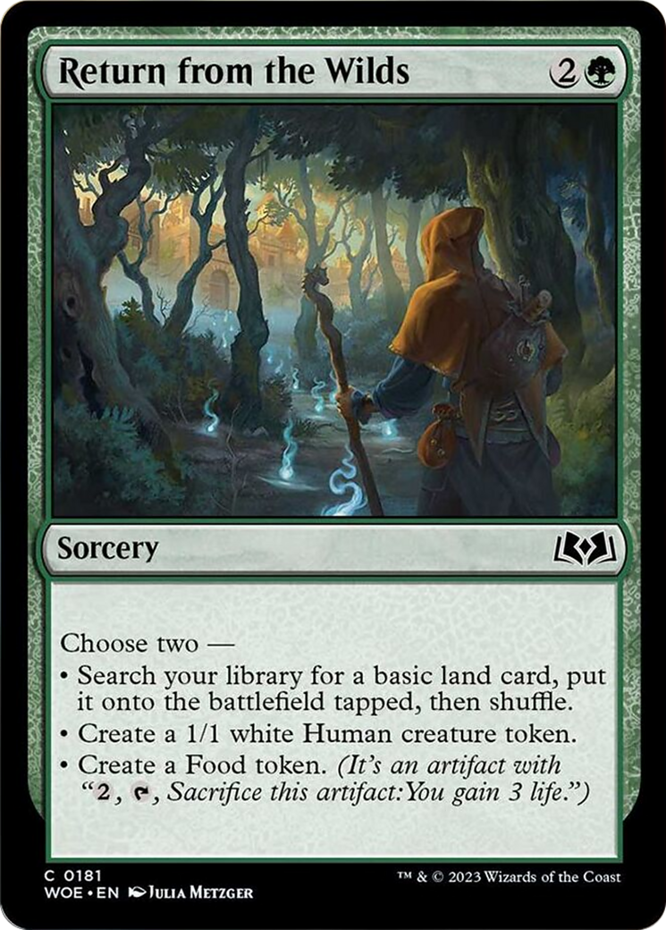 Return from the Wilds [Wilds of Eldraine] | Dragon's Lair Comics and Fantasy Houston TX