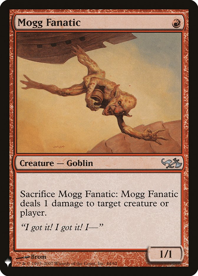 Mogg Fanatic [Mystery Booster] | Dragon's Lair Comics and Fantasy Houston TX