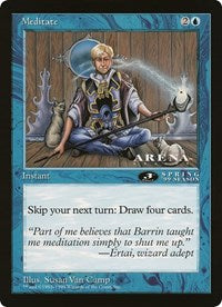 Meditate (Oversized) [Oversize Cards] | Dragon's Lair Comics and Fantasy Houston TX