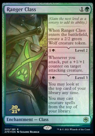 Ranger Class [Dungeons & Dragons: Adventures in the Forgotten Realms Prerelease Promos] | Dragon's Lair Comics and Fantasy Houston TX