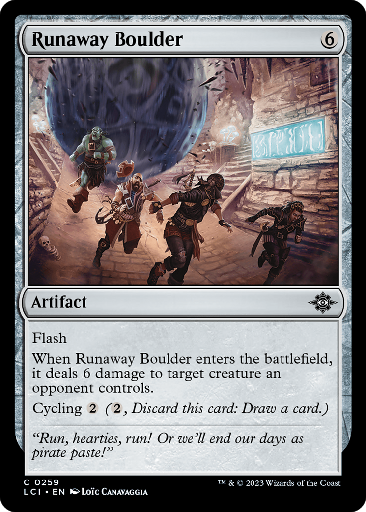 Runaway Boulder [The Lost Caverns of Ixalan] | Dragon's Lair Comics and Fantasy Houston TX