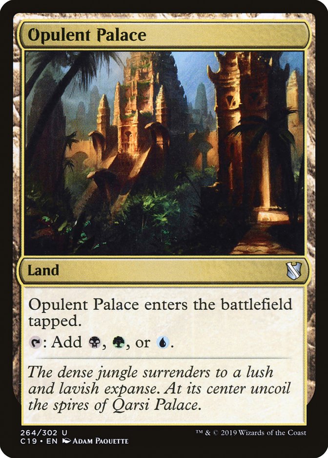 Opulent Palace [Commander 2019] | Dragon's Lair Comics and Fantasy Houston TX