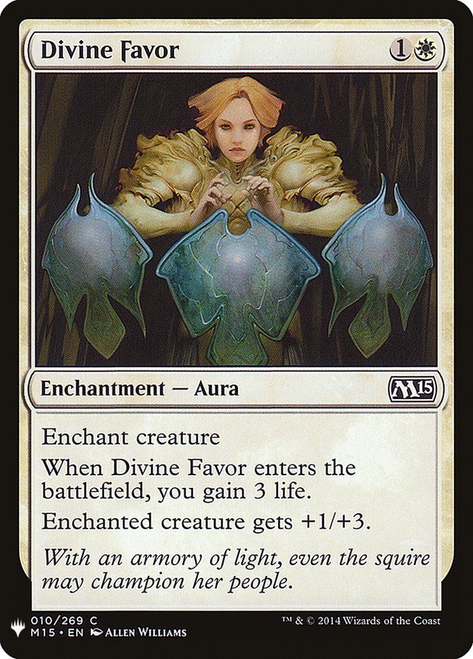 Divine Favor [Mystery Booster] | Dragon's Lair Comics and Fantasy Houston TX