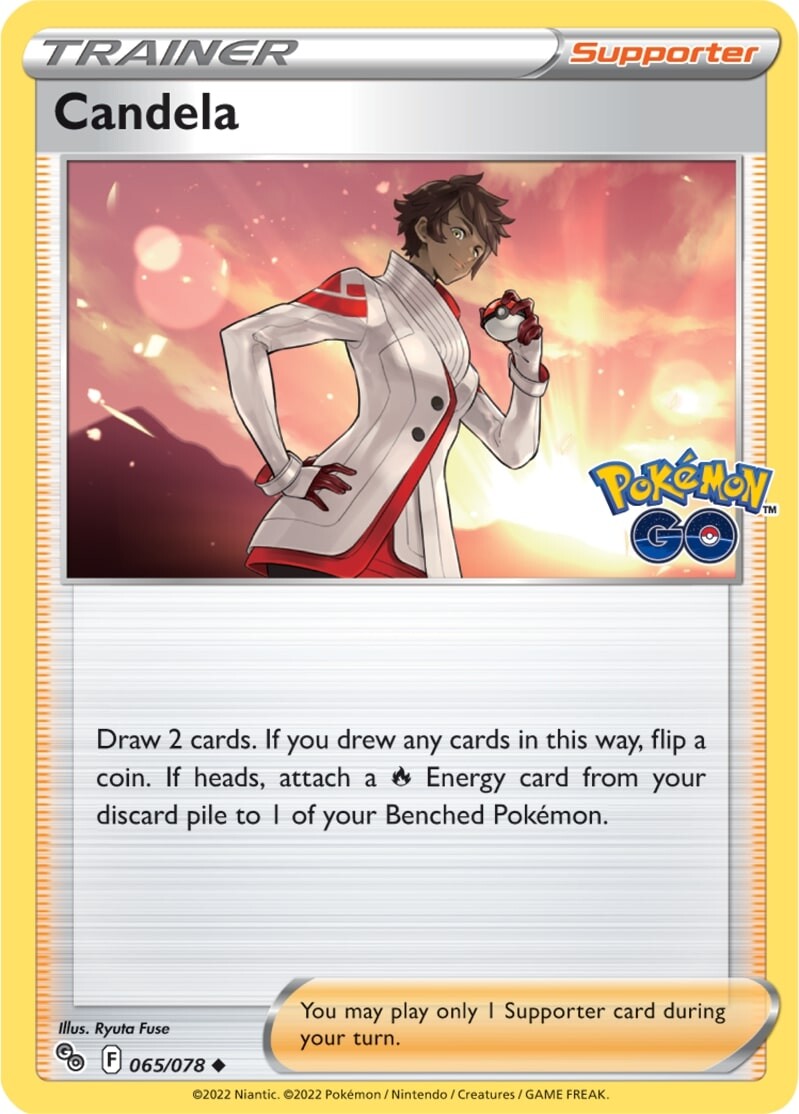 Candela (065/078) [Pokémon GO] | Dragon's Lair Comics and Fantasy Houston TX