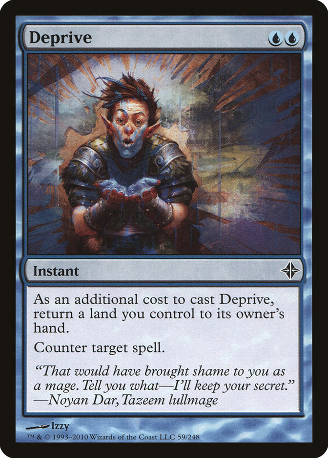 Deprive [Rise of the Eldrazi] | Dragon's Lair Comics and Fantasy Houston TX
