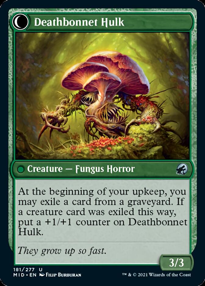 Deathbonnet Sprout // Deathbonnet Hulk [Innistrad: Midnight Hunt] | Dragon's Lair Comics and Fantasy Houston TX