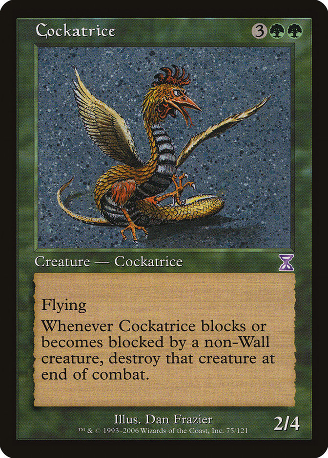 Cockatrice [Time Spiral Timeshifted] | Dragon's Lair Comics and Fantasy Houston TX