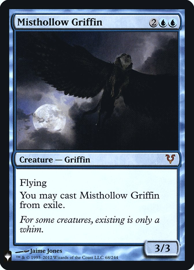 Misthollow Griffin [Mystery Booster] | Dragon's Lair Comics and Fantasy Houston TX