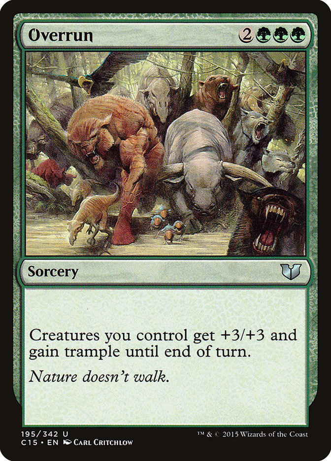 Overrun [Commander 2015] | Dragon's Lair Comics and Fantasy Houston TX