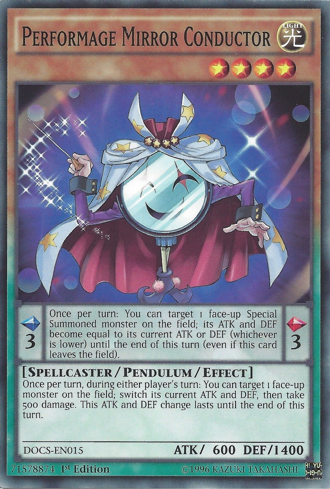 Performage Mirror Conductor [DOCS-EN015] Common | Dragon's Lair Comics and Fantasy Houston TX