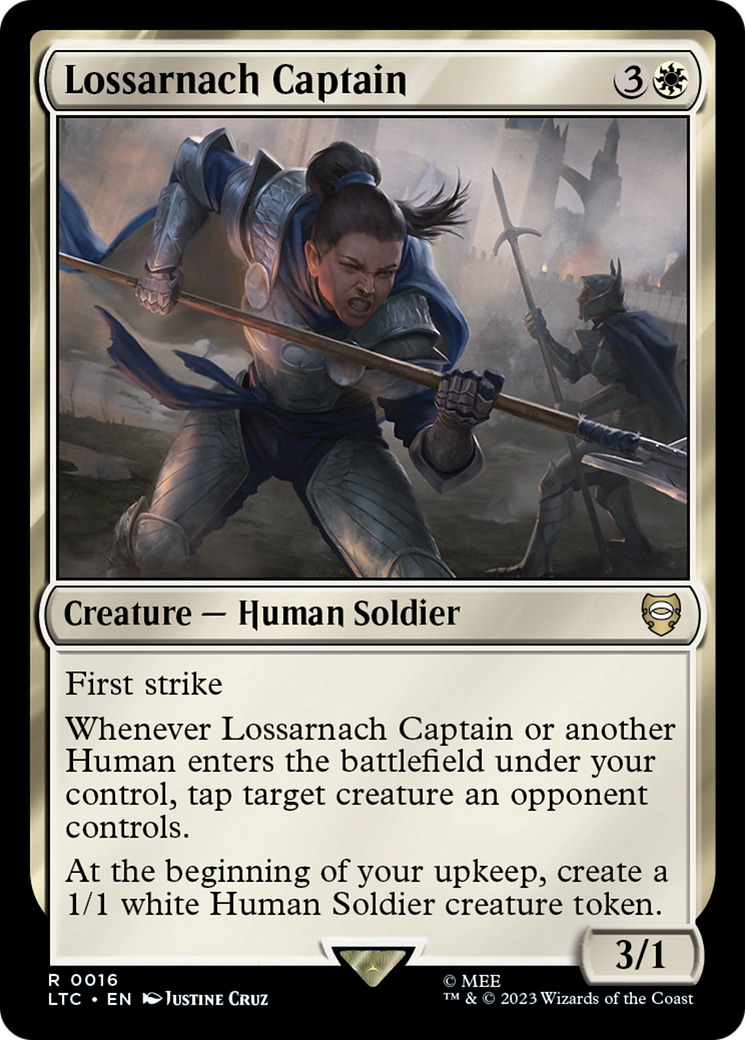 Lossarnach Captain [The Lord of the Rings: Tales of Middle-Earth Commander] | Dragon's Lair Comics and Fantasy Houston TX