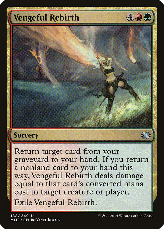 Vengeful Rebirth [Modern Masters 2015] | Dragon's Lair Comics and Fantasy Houston TX