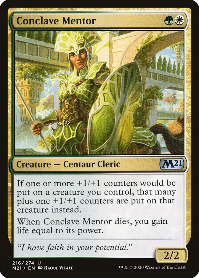 Conclave Mentor [Core Set 2021] | Dragon's Lair Comics and Fantasy Houston TX