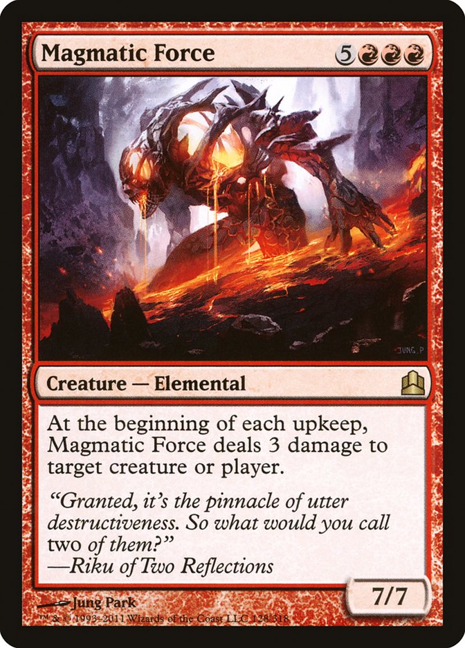 Magmatic Force [Commander 2011] | Dragon's Lair Comics and Fantasy Houston TX