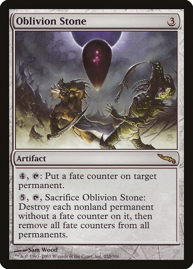 Oblivion Stone [Mirrodin] | Dragon's Lair Comics and Fantasy Houston TX