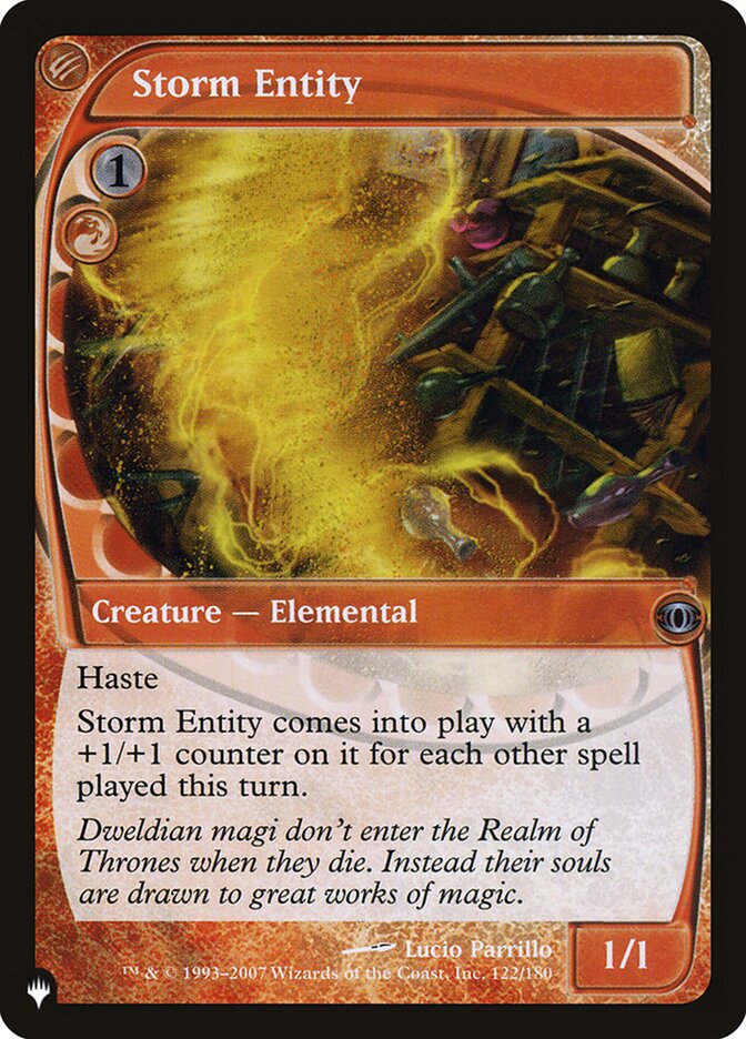 Storm Entity [The List] | Dragon's Lair Comics and Fantasy Houston TX