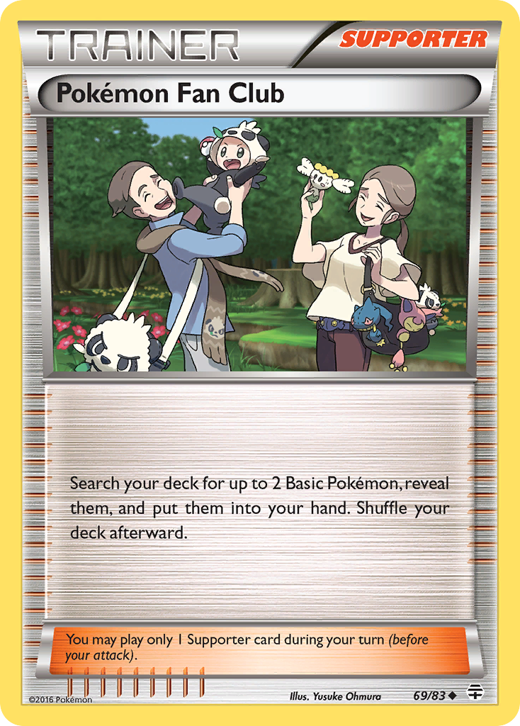 Pokemon Fan Club (69/83) [XY: Generations] | Dragon's Lair Comics and Fantasy Houston TX