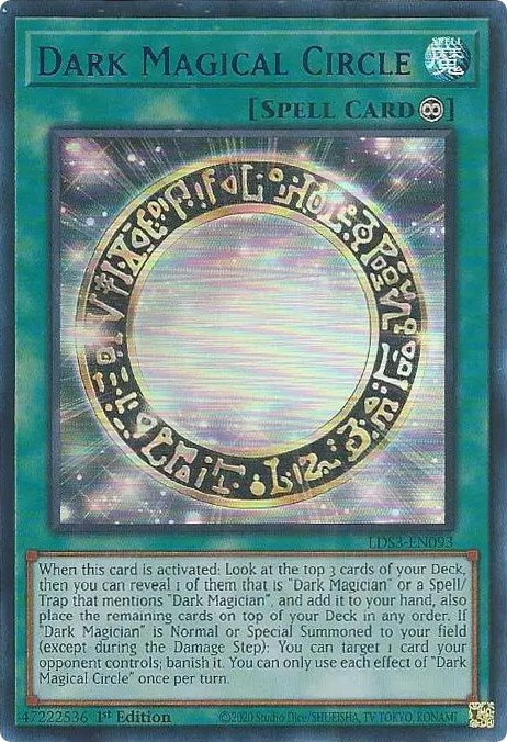 Dark Magical Circle (Blue) [LDS3-EN093] Ultra Rare | Dragon's Lair Comics and Fantasy Houston TX