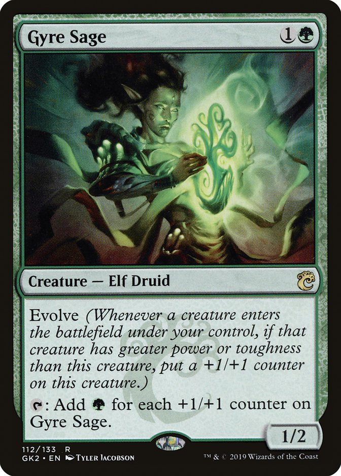 Gyre Sage [Ravnica Allegiance Guild Kit] | Dragon's Lair Comics and Fantasy Houston TX