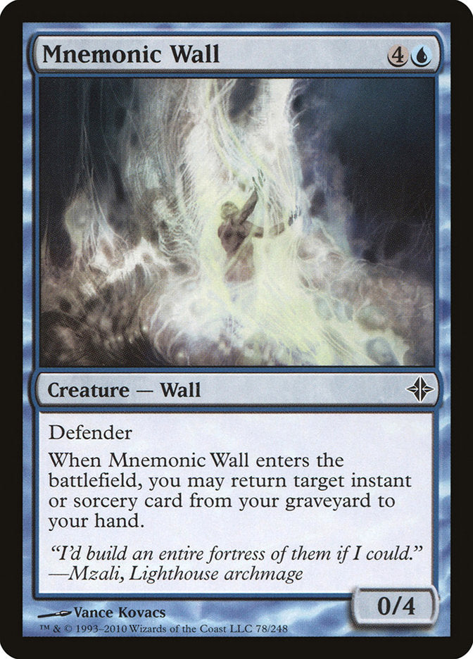 Mnemonic Wall [Rise of the Eldrazi] | Dragon's Lair Comics and Fantasy Houston TX
