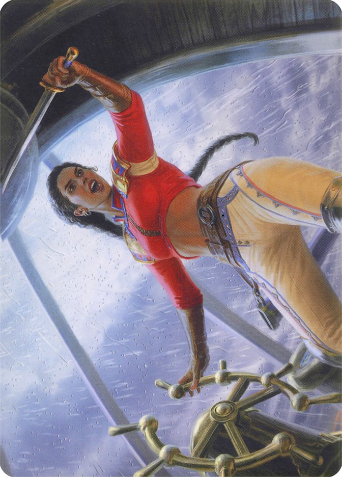 Sisay, Weatherlight Captain // Sisay, Weatherlight Captain [Modern Horizons Art Series] | Dragon's Lair Comics and Fantasy Houston TX