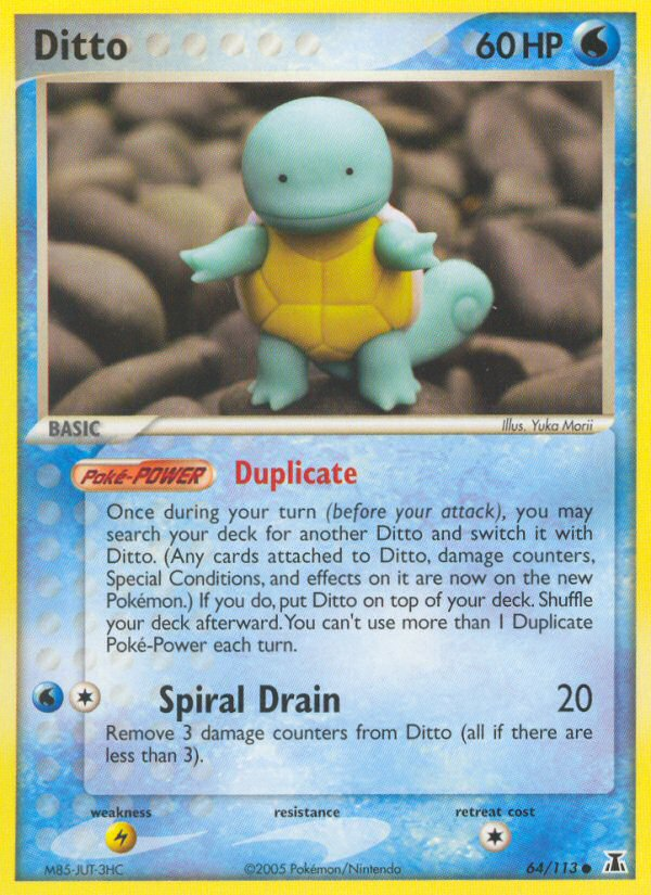 Ditto (64/113) [EX: Delta Species] | Dragon's Lair Comics and Fantasy Houston TX