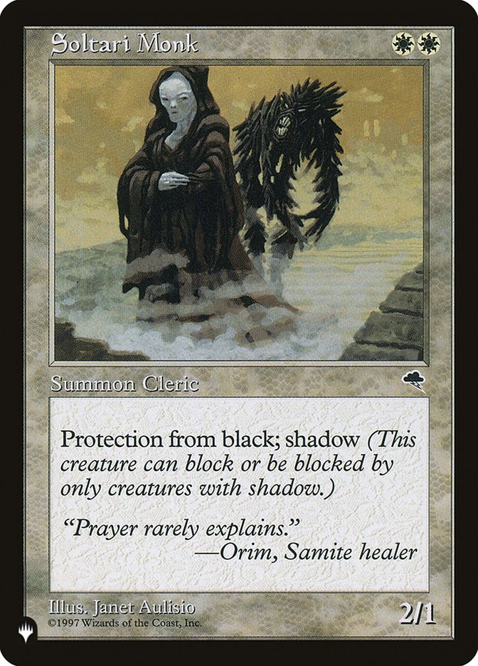 Soltari Monk [The List] | Dragon's Lair Comics and Fantasy Houston TX