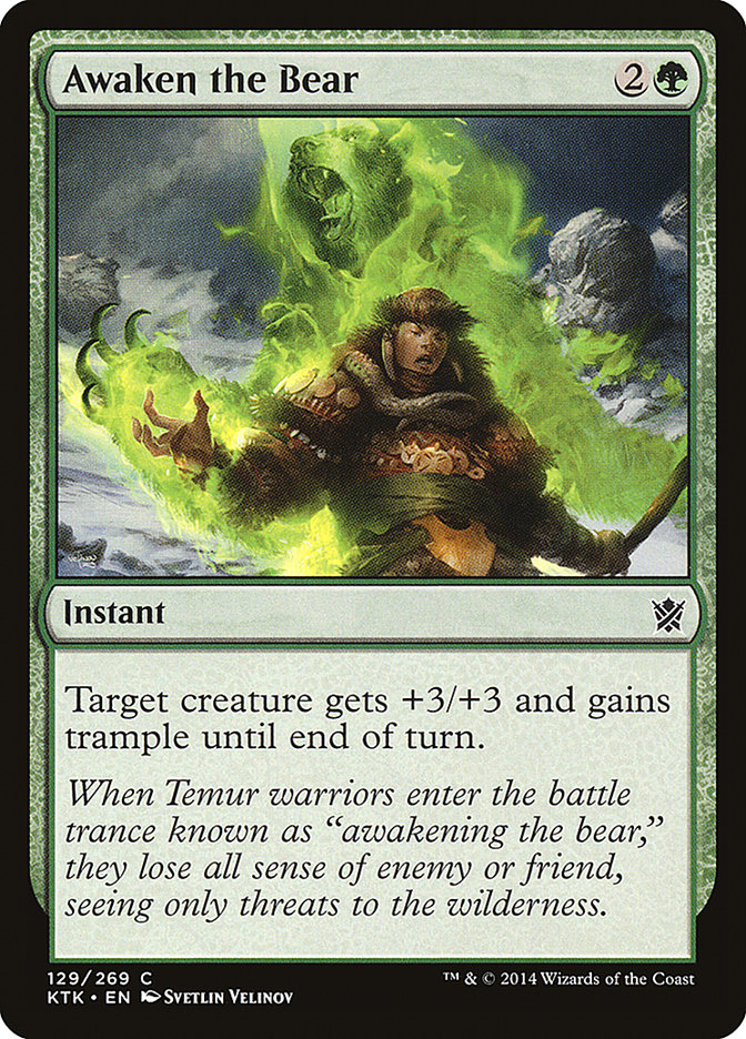 Awaken the Bear [Khans of Tarkir] | Dragon's Lair Comics and Fantasy Houston TX