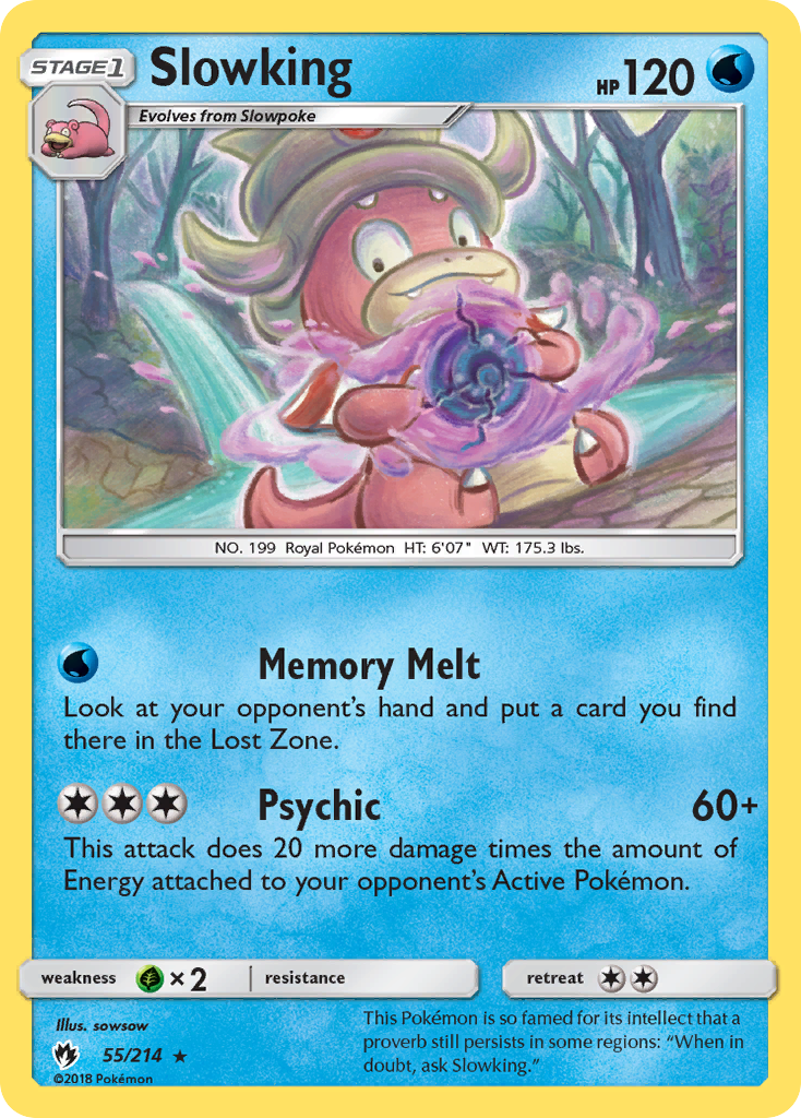 Slowking (55/214) [Sun & Moon: Lost Thunder] | Dragon's Lair Comics and Fantasy Houston TX