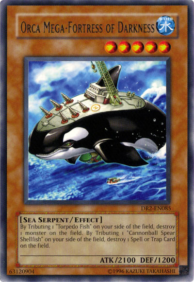 Orca Mega-Fortress of Darkness [DR2-EN085] Rare | Dragon's Lair Comics and Fantasy Houston TX