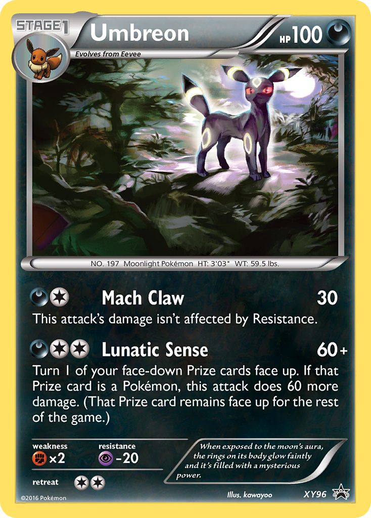 Umbreon (XY96) [XY: Black Star Promos] | Dragon's Lair Comics and Fantasy Houston TX