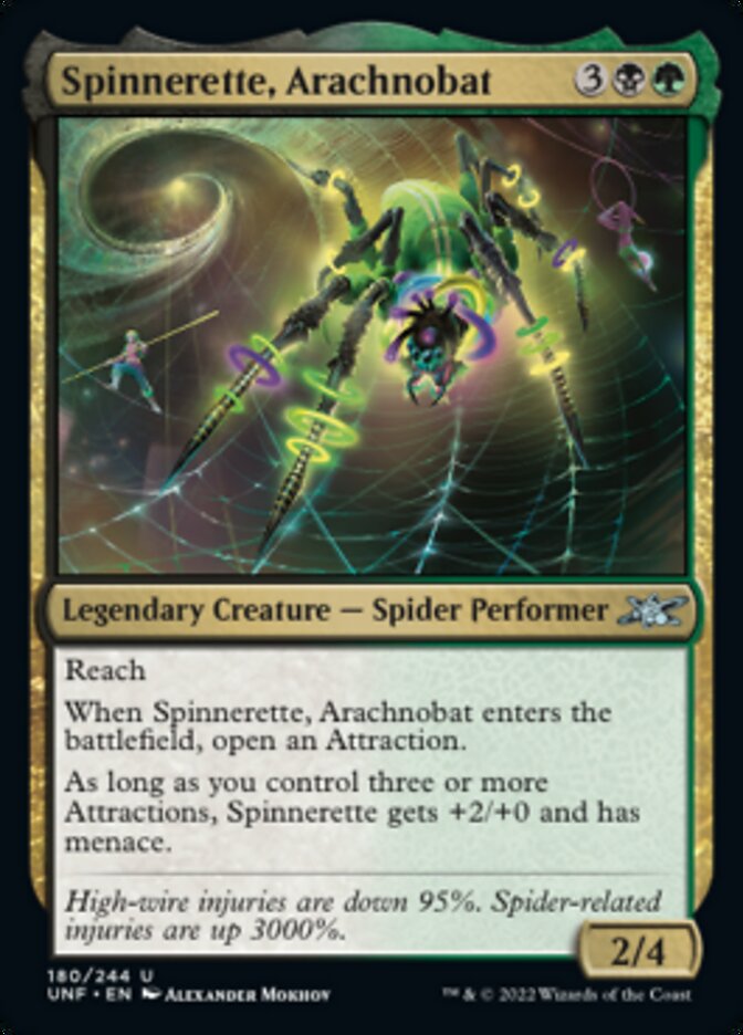 Spinnerette, Arachnobat [Unfinity] | Dragon's Lair Comics and Fantasy Houston TX
