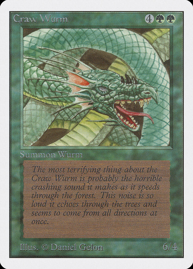 Craw Wurm [Unlimited Edition] | Dragon's Lair Comics and Fantasy Houston TX