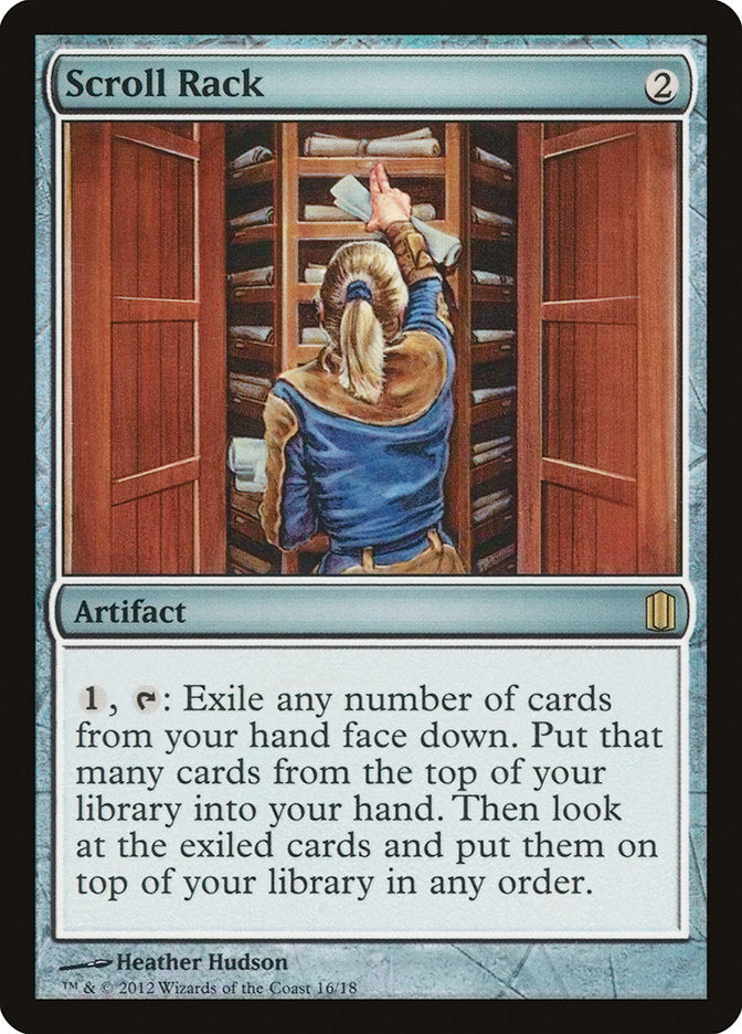 Scroll Rack [Commander's Arsenal] | Dragon's Lair Comics and Fantasy Houston TX