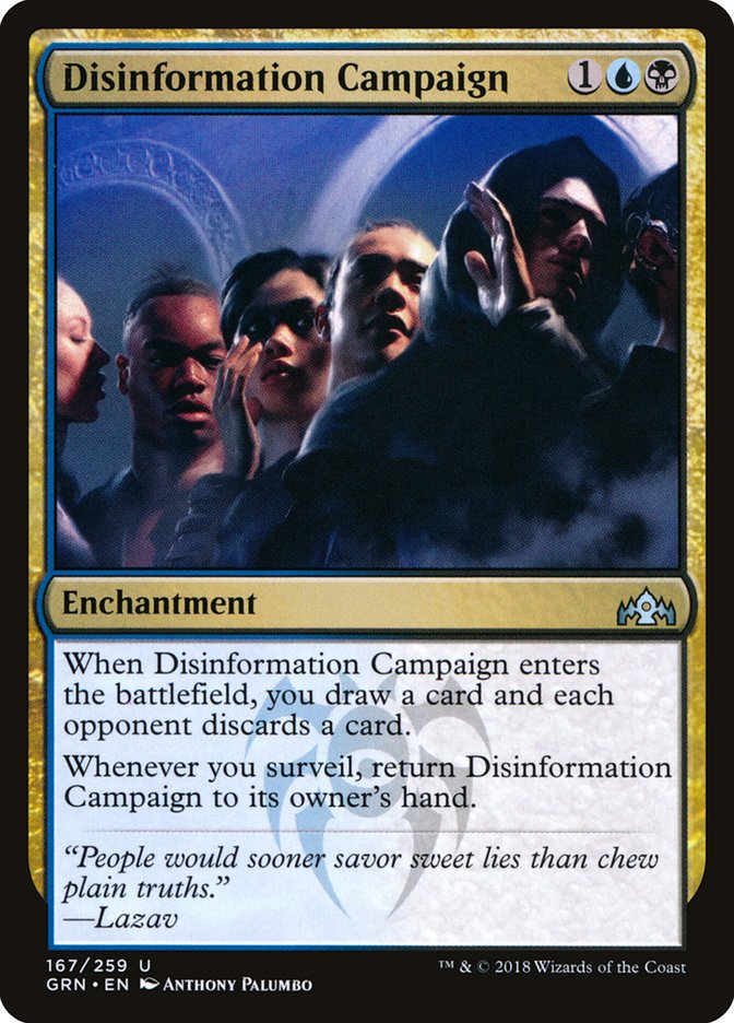 Disinformation Campaign [Guilds of Ravnica] | Dragon's Lair Comics and Fantasy Houston TX